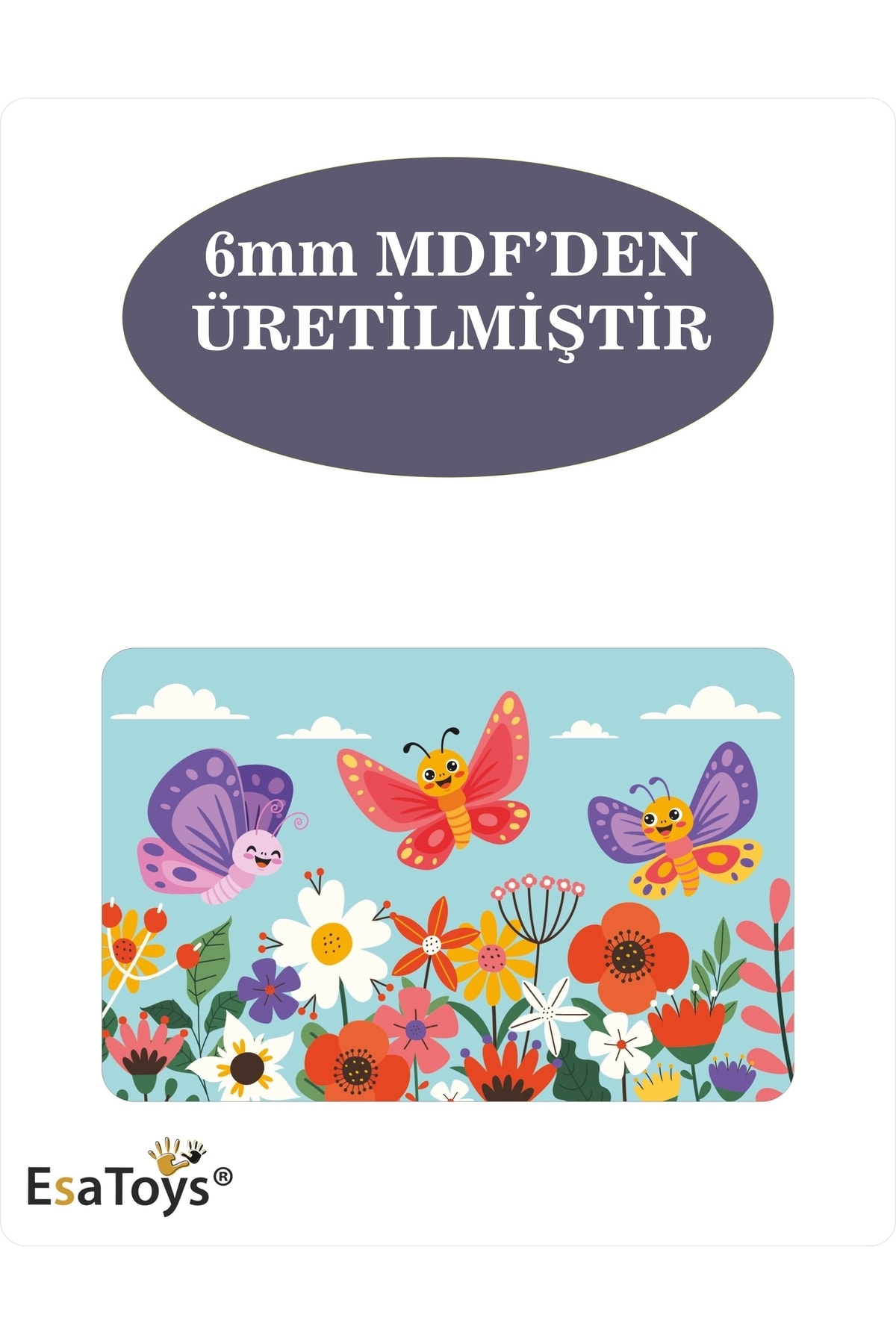 esatoys Ahşap 54 Parça Çocuk Puzzle fotoğrafı 2 (önizleme)