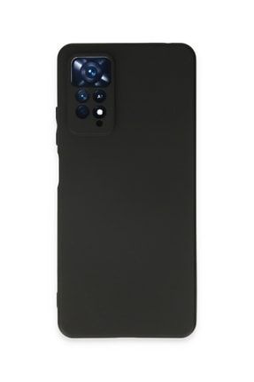 Xiaomi Redmi Note 11 Pro Kılıf Jazz Kamere Korumalı Şık Silikon Siyah first-xiaomi-redmi-note-11-pro