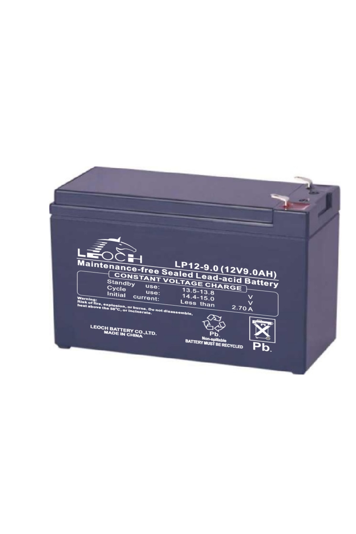 Inform Leoch 12volt 9ah Akü Lp12-9.0 Tse Belgeli