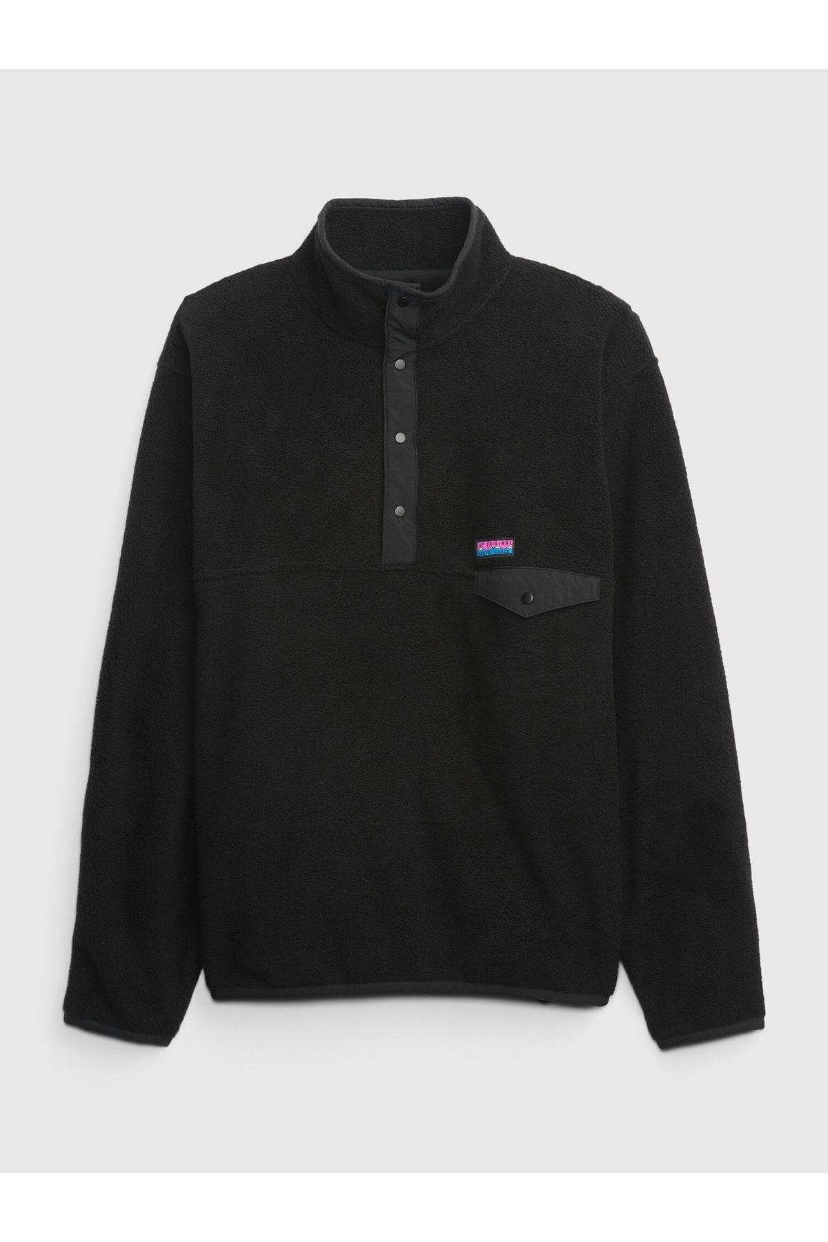 GAP Erkek Yeşil Arctic Mockneck Polar Sweatshirt VB7717