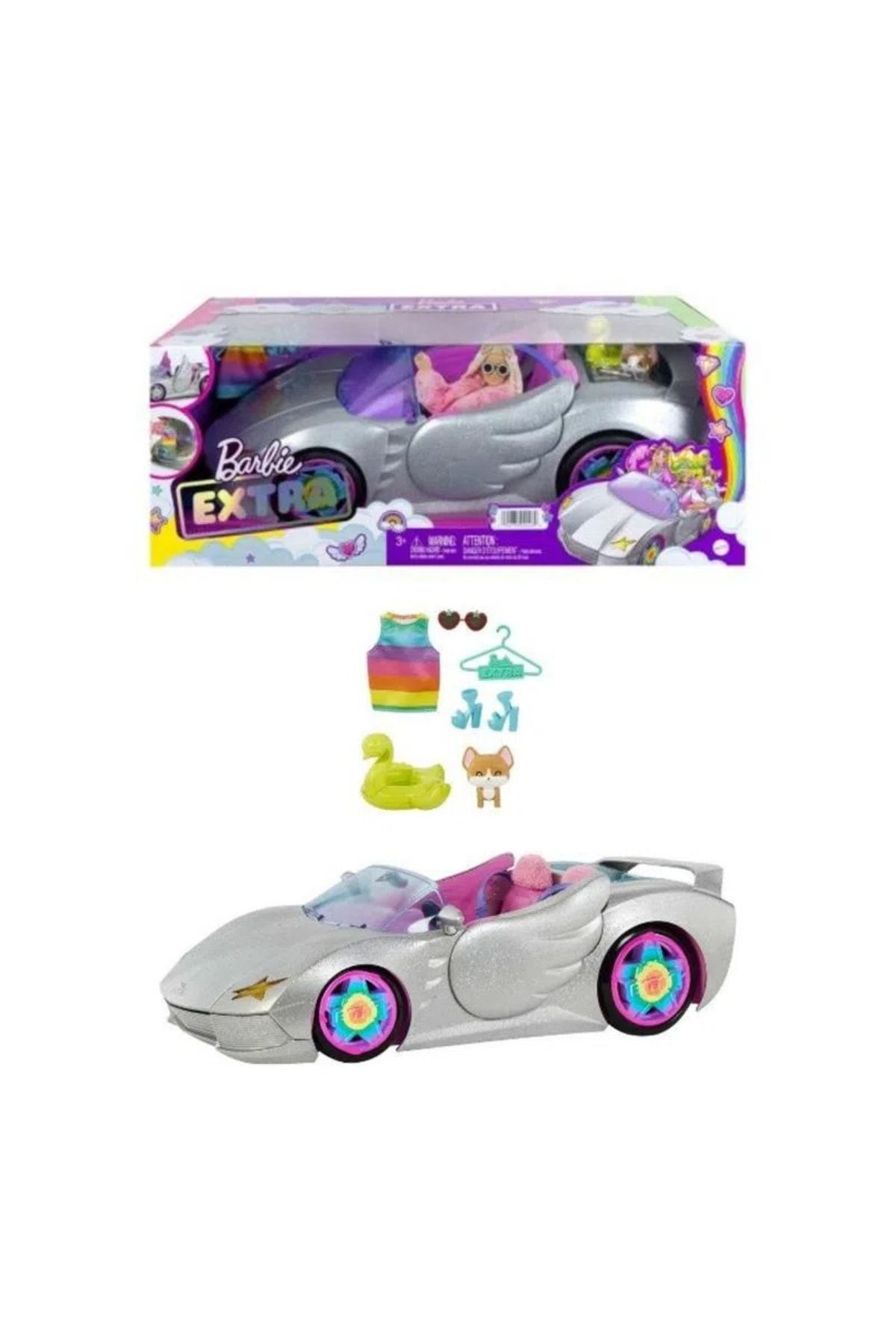 mattel Hdj47 Barbie Extra Araba