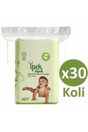 Ipek Organik Bebek Temizleme Pamuğu X 30 Paket CB00İPO30