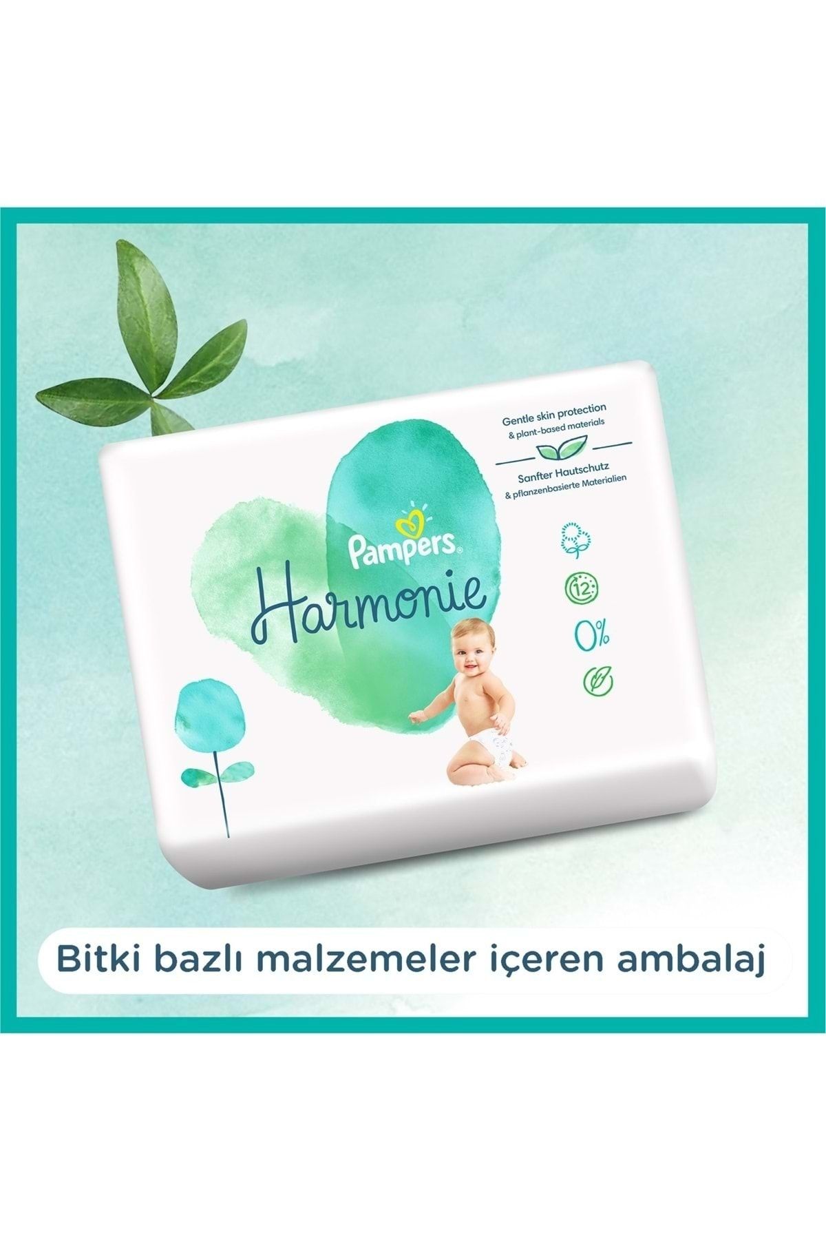 Prima Pampers Harmonie Bebek Bezi Beden:2 (4-8kg) Mini 48 Adet Süper Ekonomik Pk UX10161