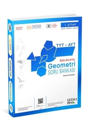 Üçdörtbeş Yayıncılık Tyt-ayt Geometri 1.kitap 2022 Model audbtag1