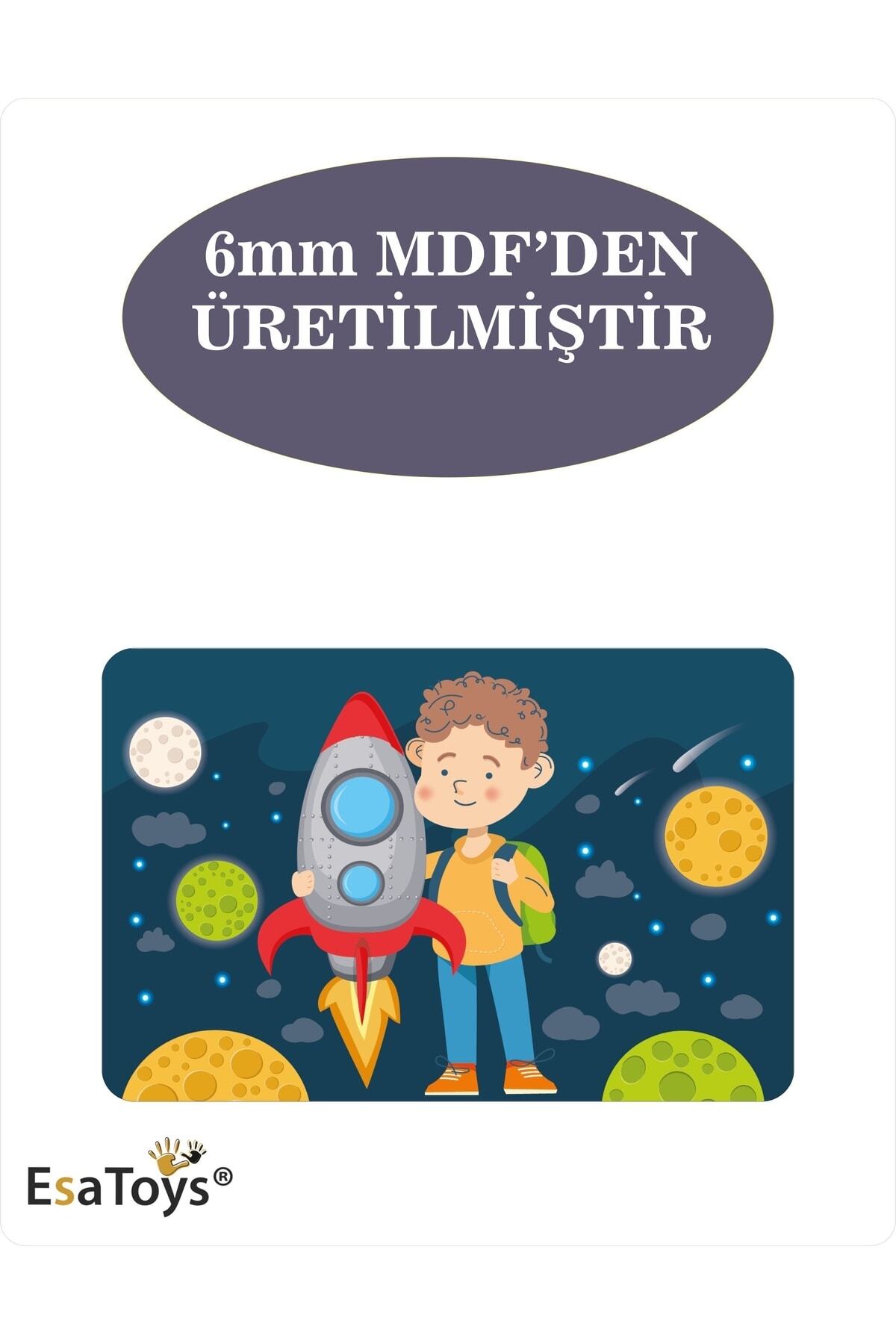 esatoys Ahşap 54 Parça Çocuk Puzzle fotoğrafı 2 (önizleme)