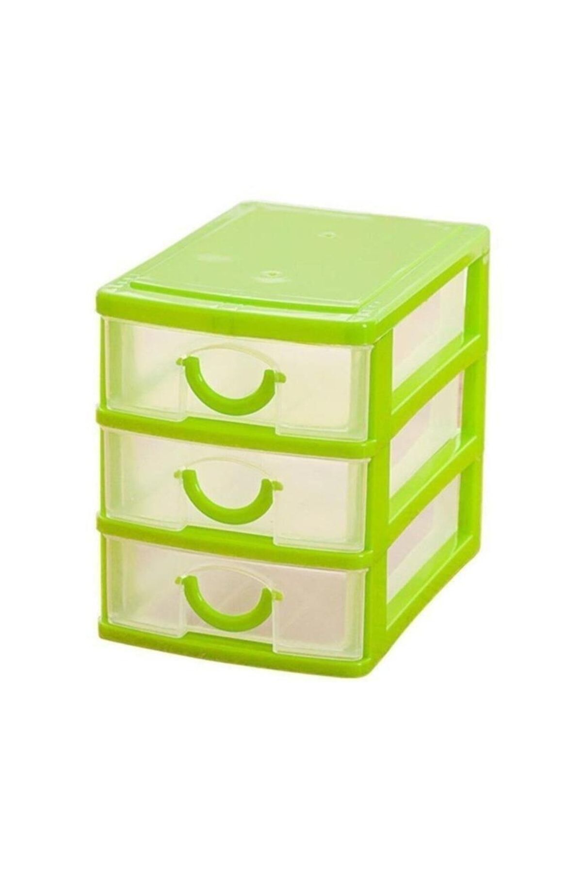 Kenpool Sortiment De Mini Cutii De Cusut Din Plastic Cu 3 Sertare - One Size