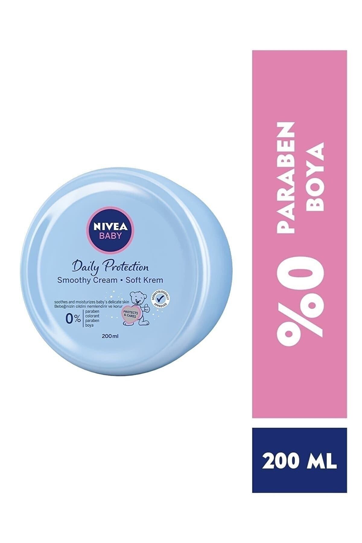 Nivea Baby Günlük Koruma Soft Krem 200 Ml Alkol Içermez ZO8163