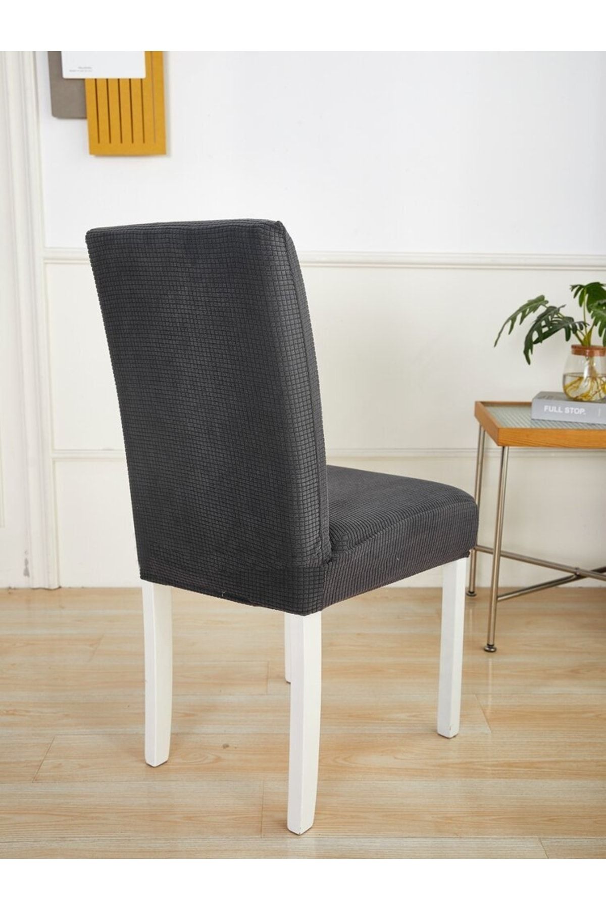 Gray dining chair covers new arrivals