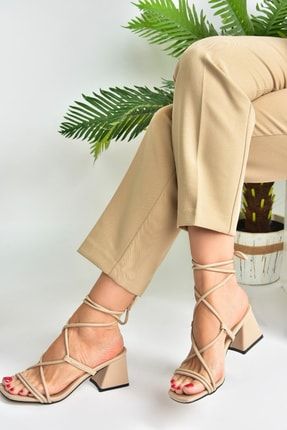 Ten Ipli Klasik Topuklu Kadın Ayakkabı M404340509