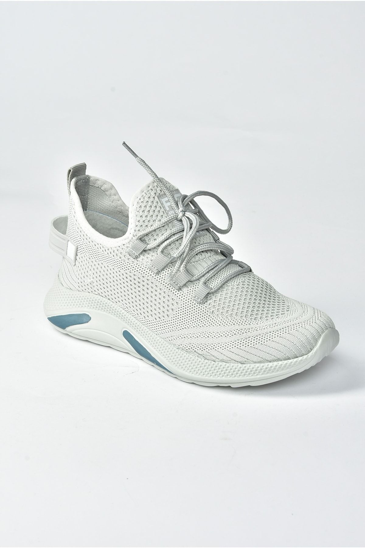 Fox Shoes-Gray Knitwear Fabric Women's Sports Shoes M702006204 6