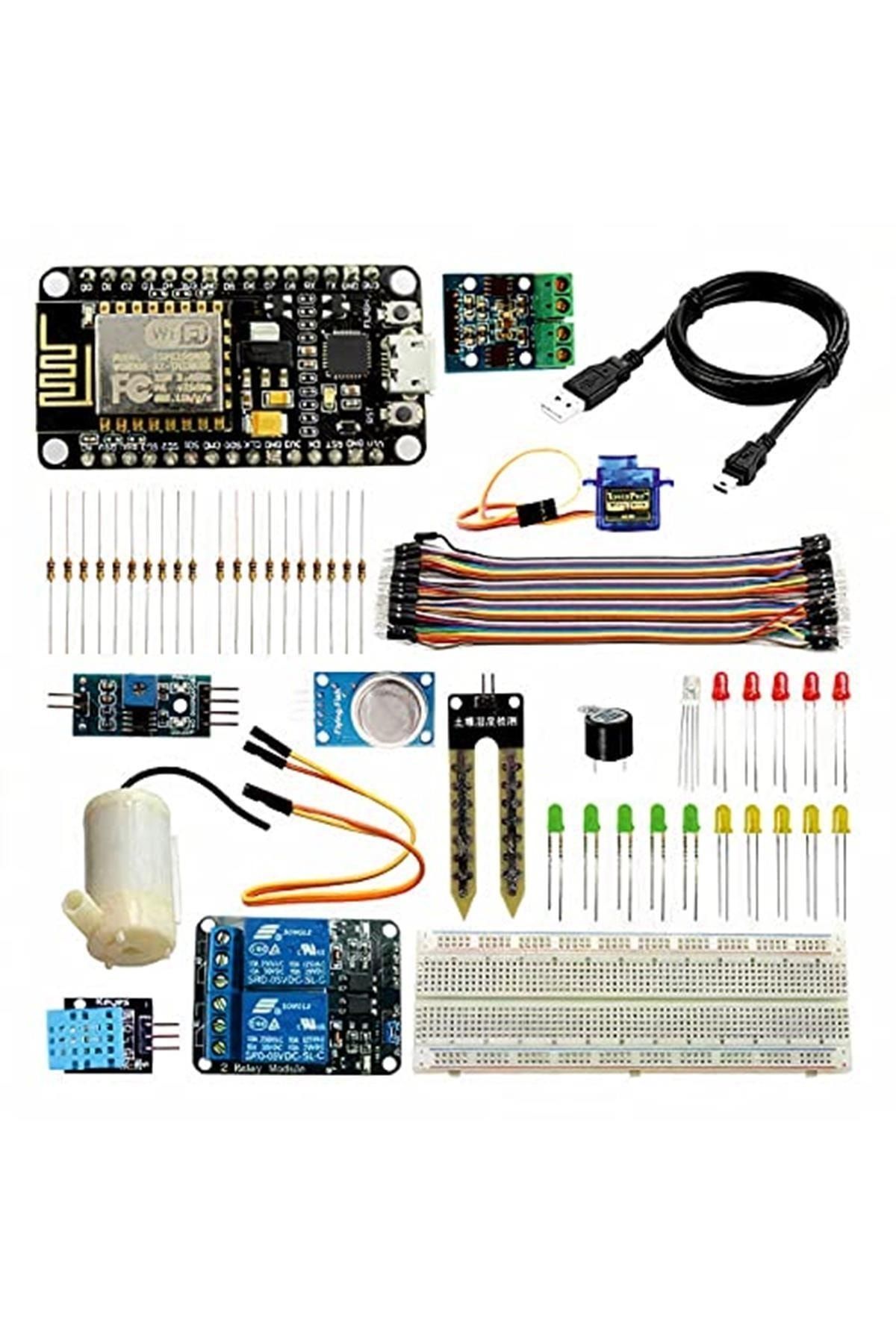 Robotistan Nodemcu Iot Proje Geliştirme Seti - Arduino Ide Ile Programlanabilir (e-kitap Hediyeli)