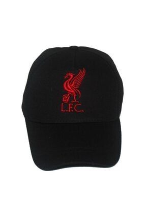 Cap Liverpool Logolu Siyah Şapka Yeni Trend 011 LVP011
