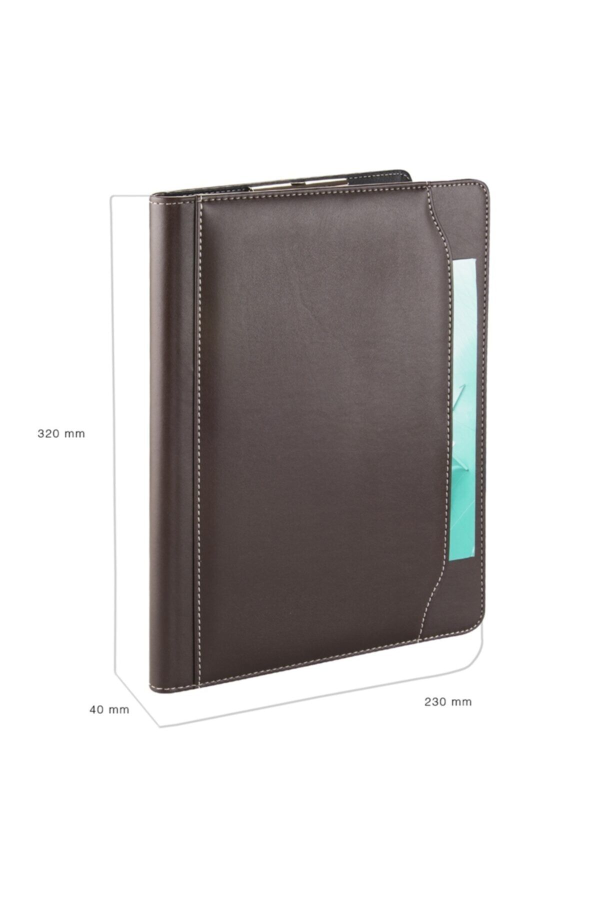 2K-A4 Artificial Leather Elite Secretary Block Tray with Calculator (100 Sheets) 2