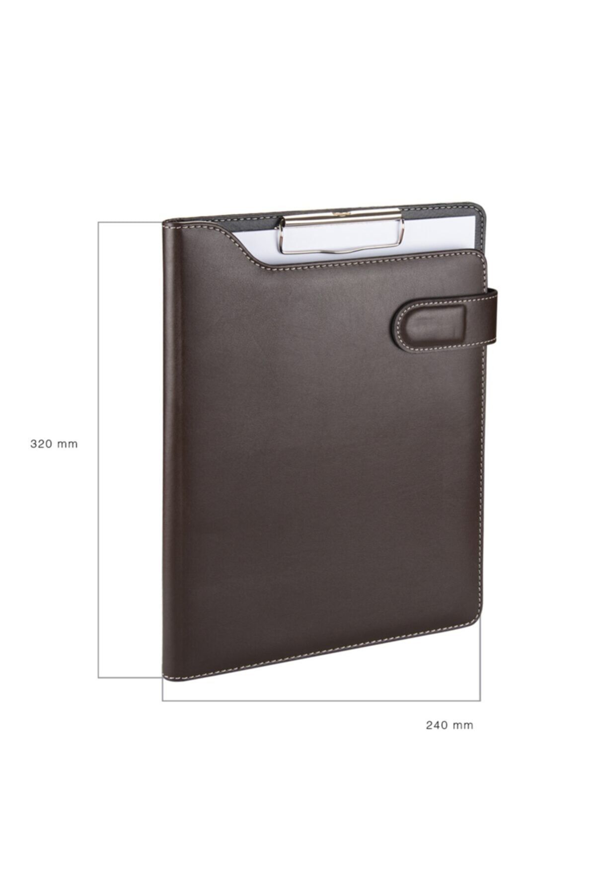 2K-A4 Artificial Leather Phone Curve Model Secretary Block Tray with Calculator (100 Sheets) 3