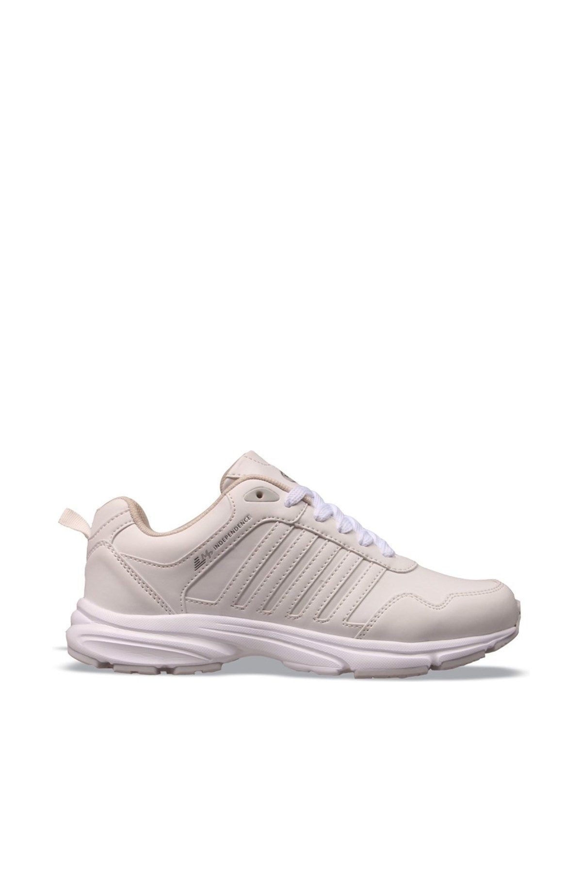 Kadın Bağcıklı Beyaz Sneaker Ayakkabı 192-6923zn 650