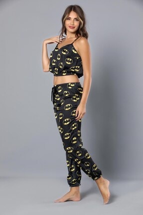 Pembishomewear Kadin Batman Desenli Trend Pijama Takimi Fiyati Yorumlari Trendyol