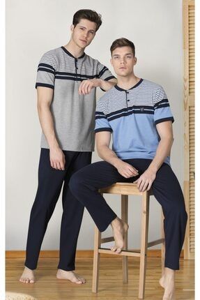 Zibaru Erkek Bordo Damat Ceyizlik Uzun Kollu Penye Pijama Trendyol
