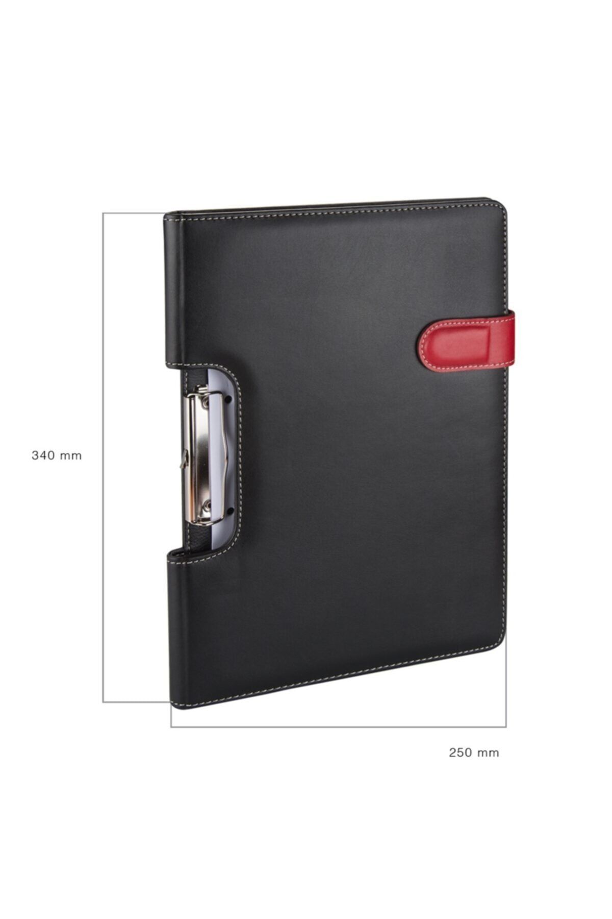 2K-A4 Artificial Leather Phone Horizontal Model Secretary Block Table with Calculator (100 Sheets) 3