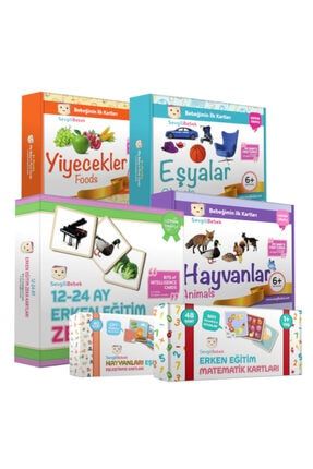Sevgilibebek Hos Geldin Bebek Zeka Kartlari Seti 216 Kart Trendyol