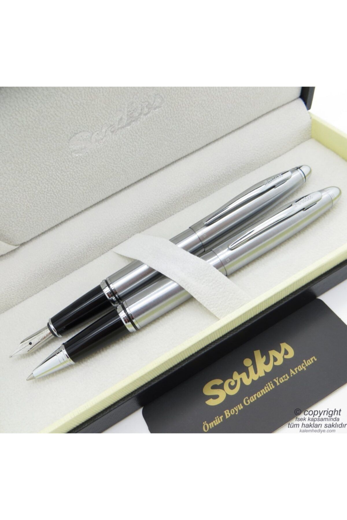 scrikss 88 krom dolma kalem roller