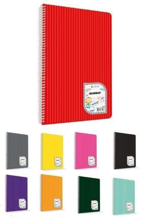 chromo plastik kapak spiralli defter