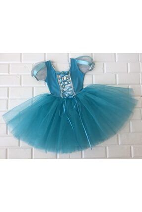 Prenses Mavi Rapunzel Kostüm Elbise 2547980