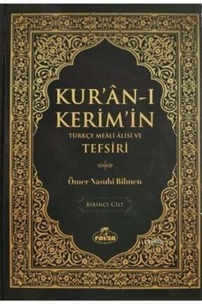 Kuranı Kerimin Türkçe Meali Alisi Ve Tefsiri; 8 Cilt Takım ktpline062420