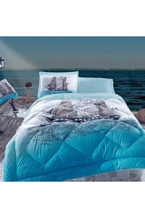Cotton Box Maritime Tek Kisilik Uyku Seti Ship Mavi Fiyati Yorumlari Trendyol