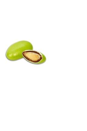 Yeşil Renkli Çikolata Kaplı Badem Şekeri 1 Kg CFZYSL001