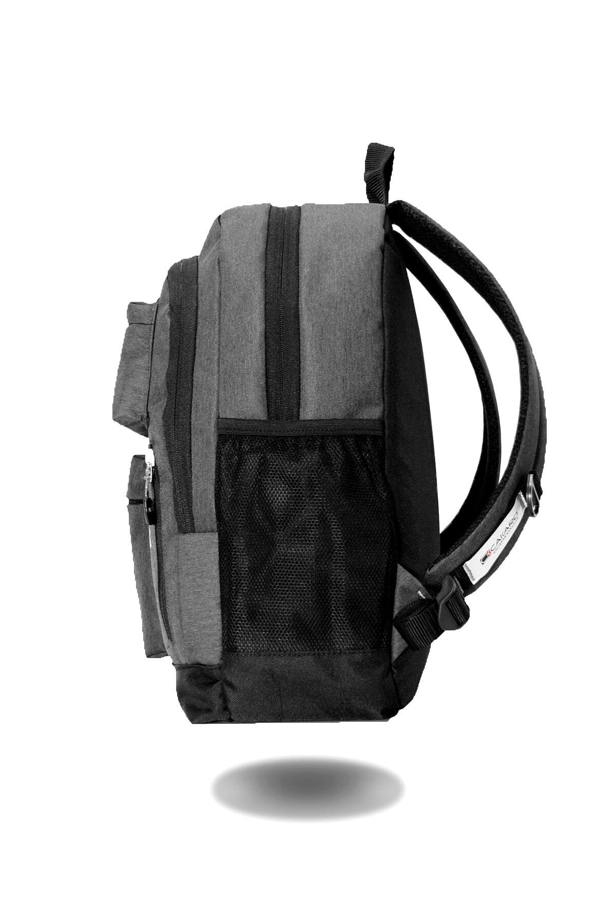 کوله پشتی زنانه خاکستری CAKARD | 20101 اورجینال - تصویر 2