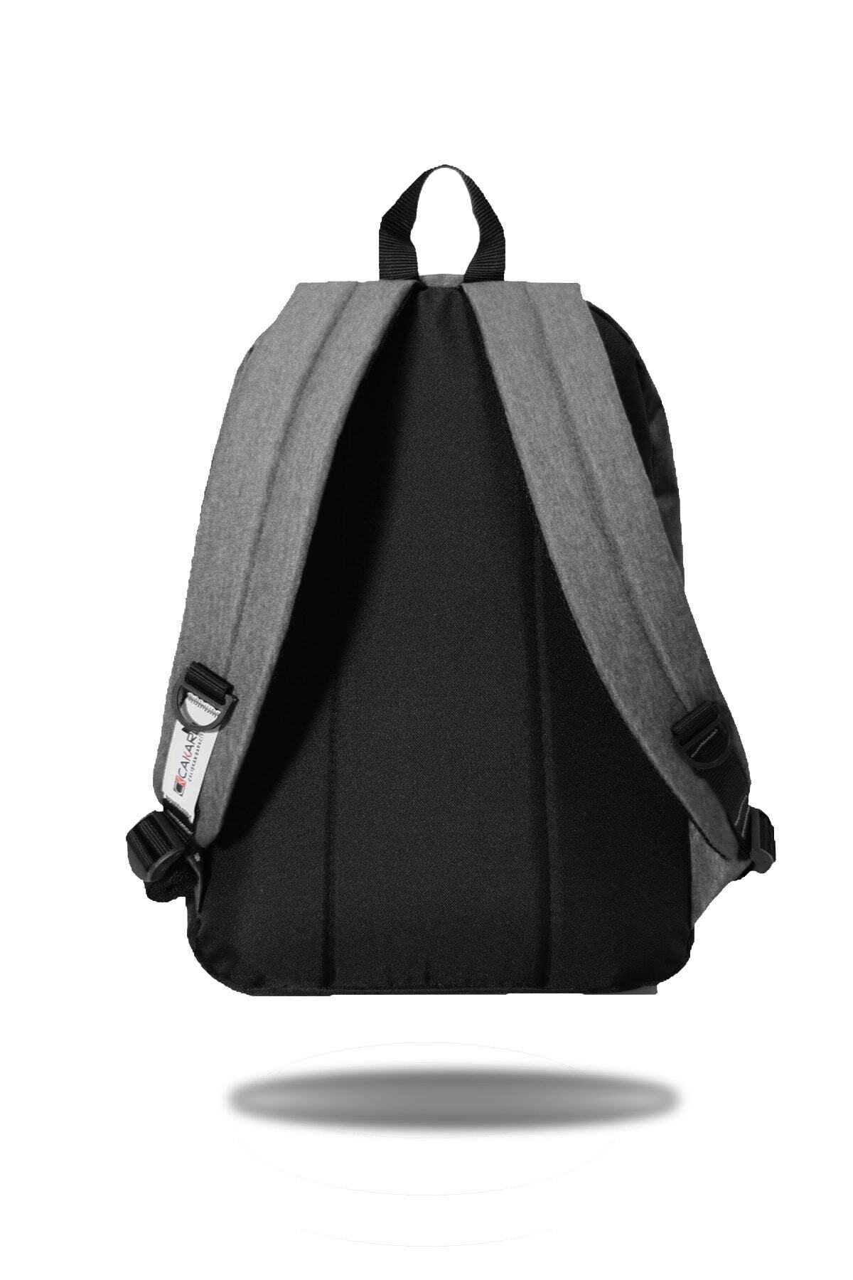 کوله پشتی زنانه خاکستری CAKARD | 20101 اورجینال - تصویر 3