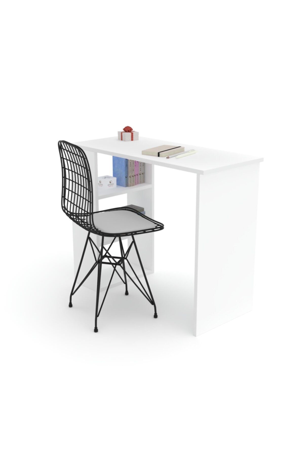 Kenzlife Beyaz Bilgisayar Çalışma Büro Nyoko 075<em>090</em>40 ve