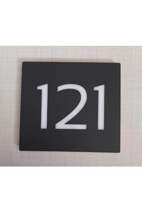 dekokonsept dekoratif apartman kapi numarasi pleksi 14 fiyati yorumlari trendyol