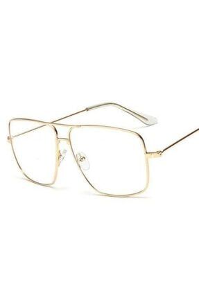 Jwl Erkek Gozluk Modelleri Metal Cerceve Damla Pilot Cerceve Imaj Gozlugu Retro Vintage Moda Sari Trendyol