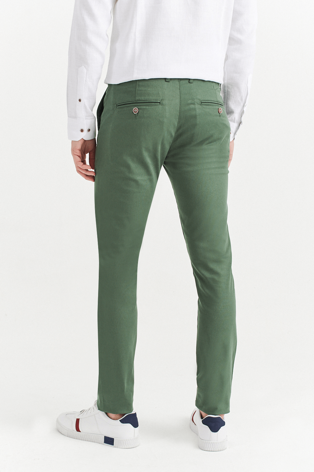 Avva Erkek Yesil Yandan Cepli Basic Slim Fit Pantolon A01y3042 Trendyol