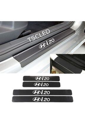 Hyundai I20 Karbon Kapı Eşiği Koruma Sticker (4lu Set) HIL11Aa24