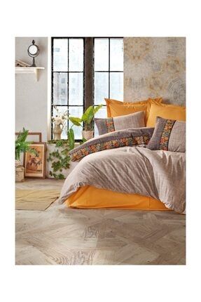 Cotton Box Orient Cift Kisilik Nevresim Takimi Rasan Indigo Trendyol