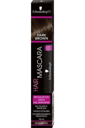 schwarzkopf sac maskarasi koyu kahve x 2 adet trendyol