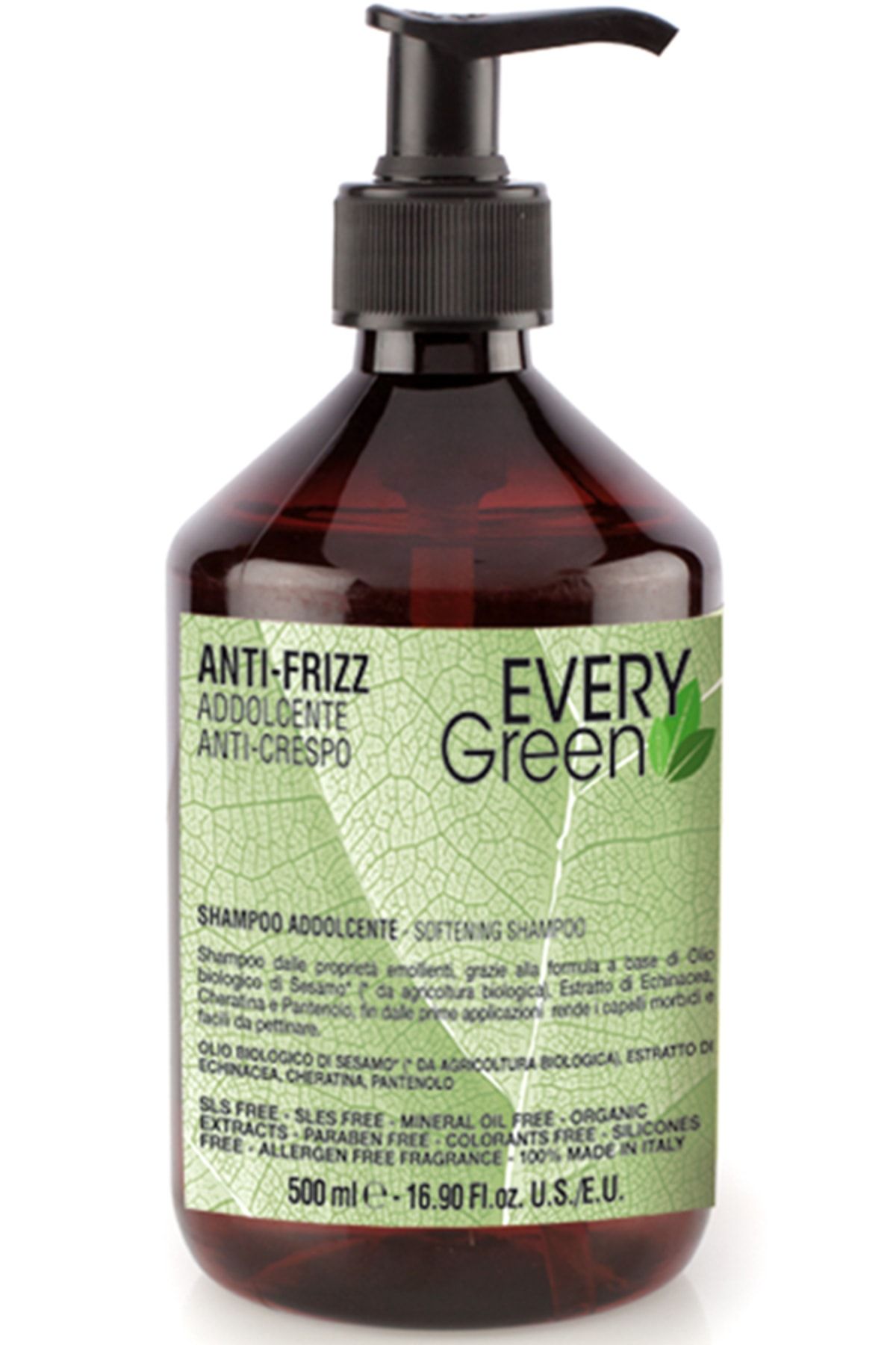 Everygreen Kabarma Ve Elektriklenme Karsiti Anti Frizz Sampuan Asi Kabaran Saclar 500 Ml Trendyol