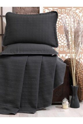 Elfin Jusco Yatak Ortusu Cift Kisilik Gri Trendyol
