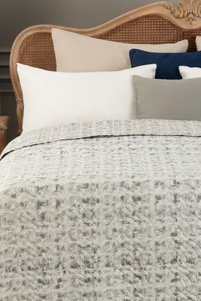Madame Coco Abella On Yikamali Soft Cift Kisilik Yatak Ortusu Indigo Trendyol