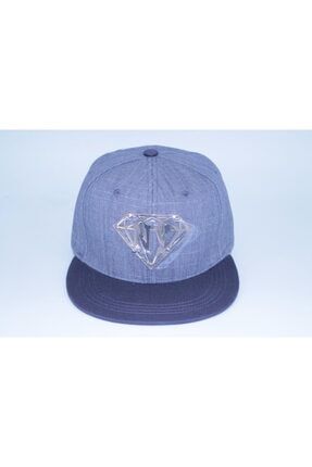 Unisex Mavi Lacivert Jewellery Ny Hip Hop Şapka LXT359