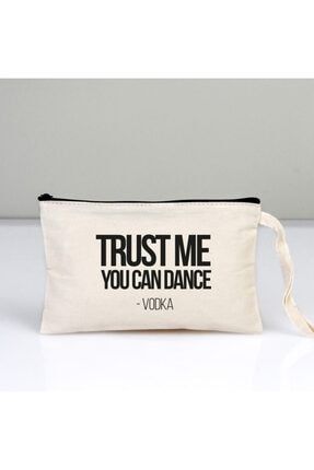 Trust Me You Can Dance | 5'li Clutch – Makyaj Çantası - Düğün, Nişan, Bekarlığa Veda 00603