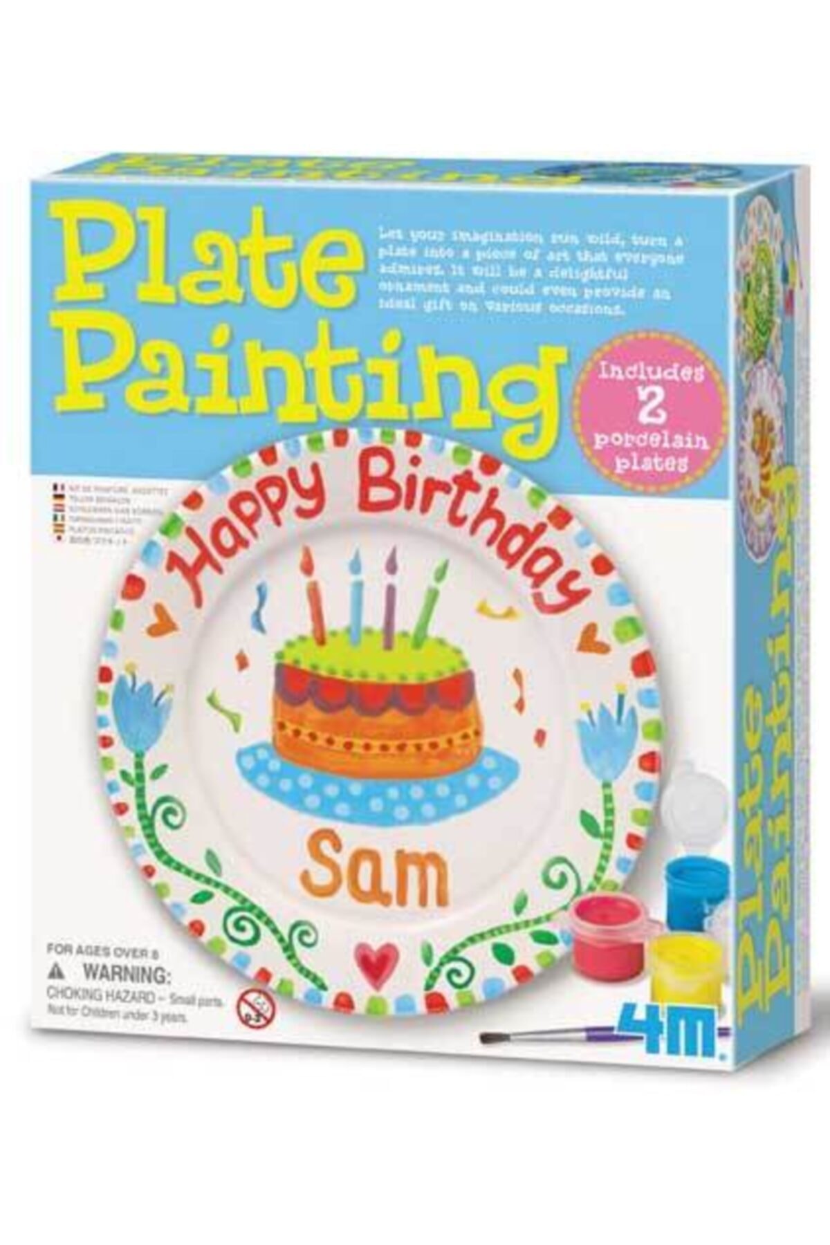 4M Tabak Boyama Seti - Plate Painting 4542