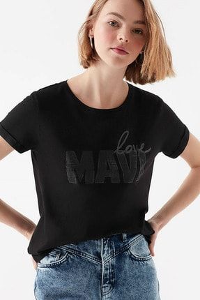 Mavi Kadin Bagcikli Bluz Siyah 122223 20933 Trendyol