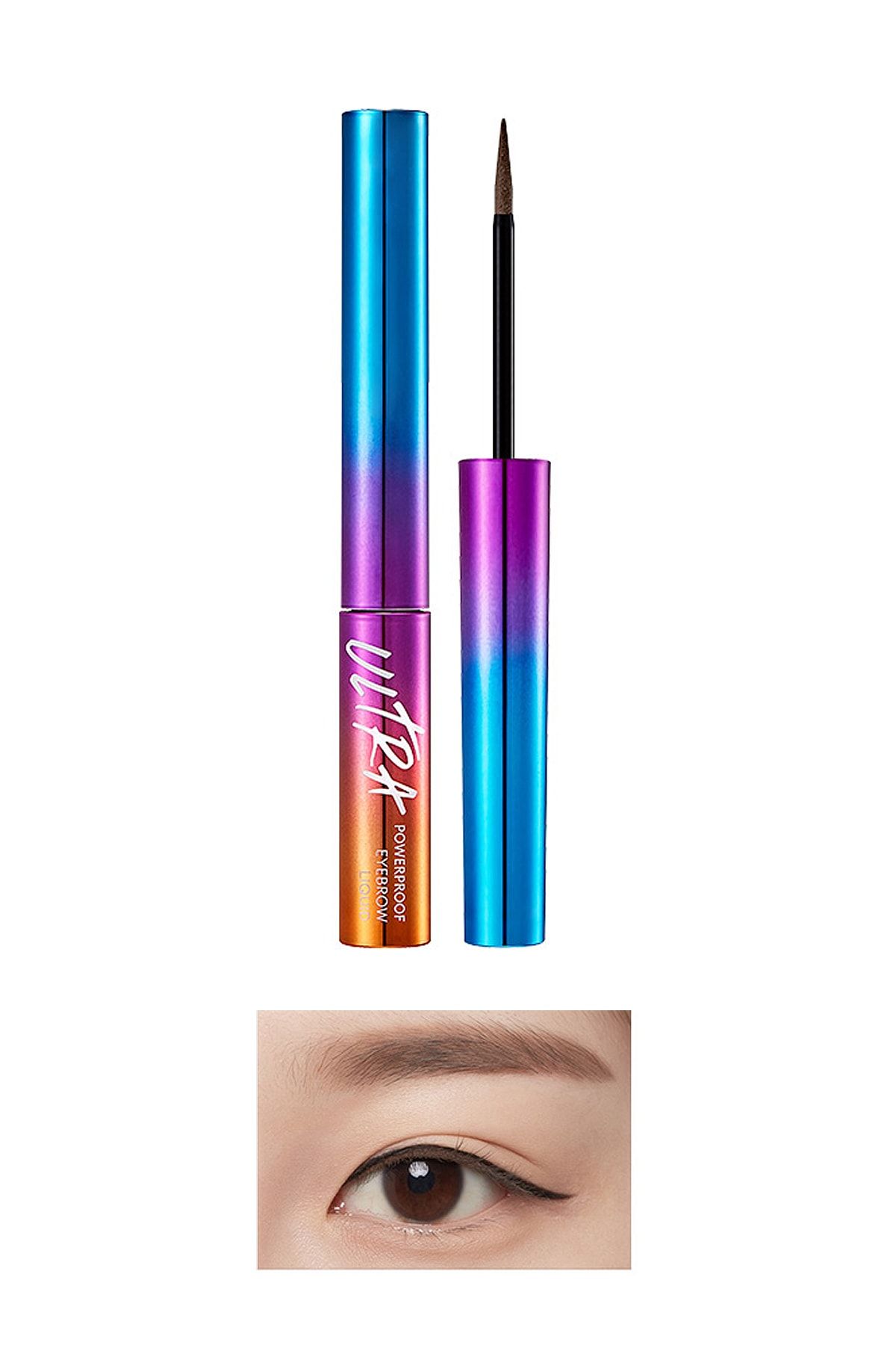 Missha Kalici Likit Kas Sekillendirici Ultra Powerproof Eyebrow Liquid Dark Brown 8809643506236 Trendyol