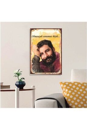 Takifix Tamirci Ciragi Cem Karaca Retro Ahsap Poster 20 30 Cm Trendyol