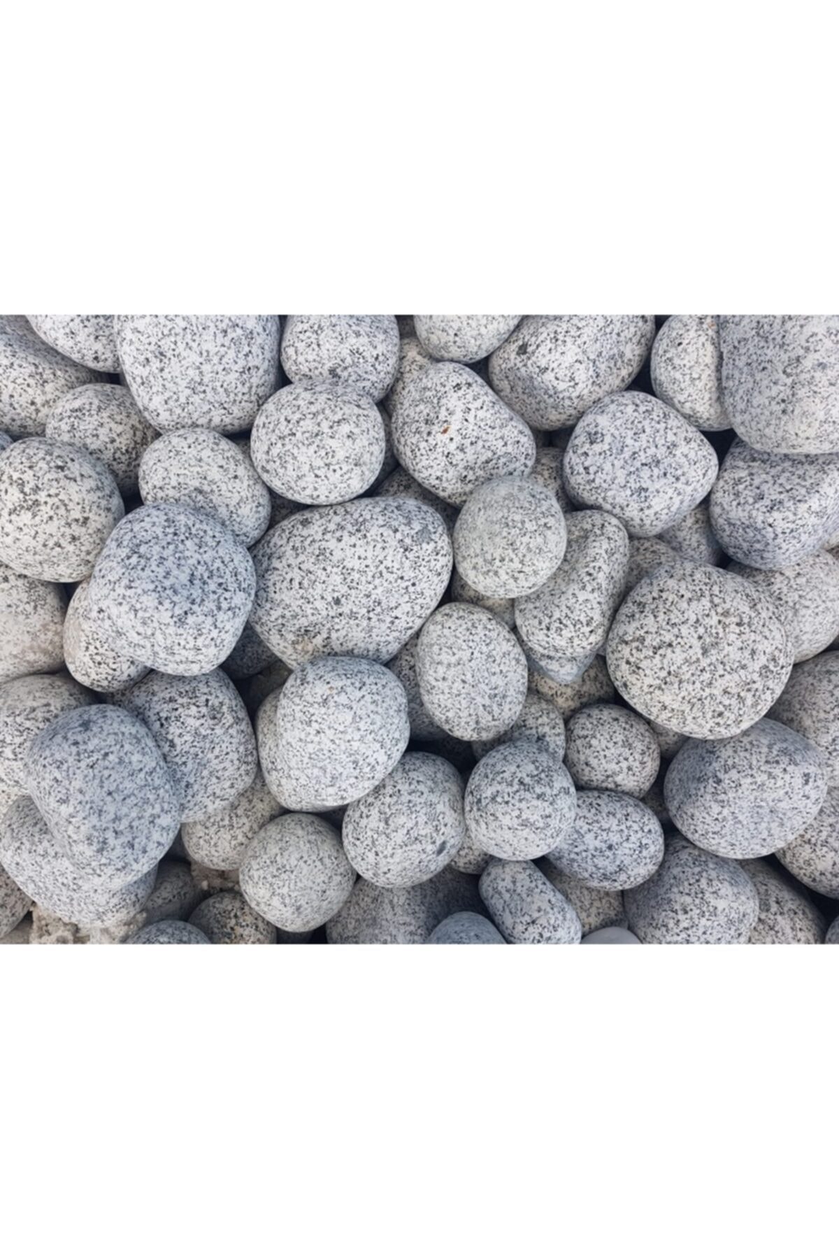 Benekli Dolomit Taş 15 kg 6-10 cm Granit Taş Dere Taşı Çakıl Taşı Bahçe Süs Taşı Dolamit Taş