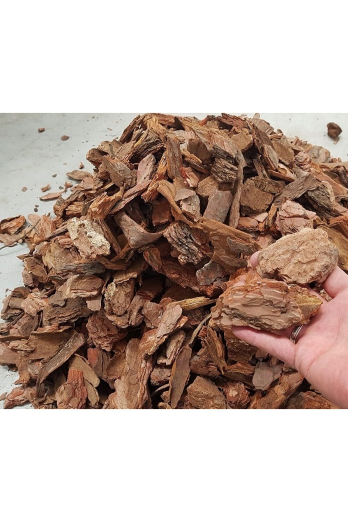 Çam Kabuğu 5 Lt 3-6 Cm Doğal Ağaç Kabuğu Dekoratif Çam Kabuk Ağaç Kabuk 2