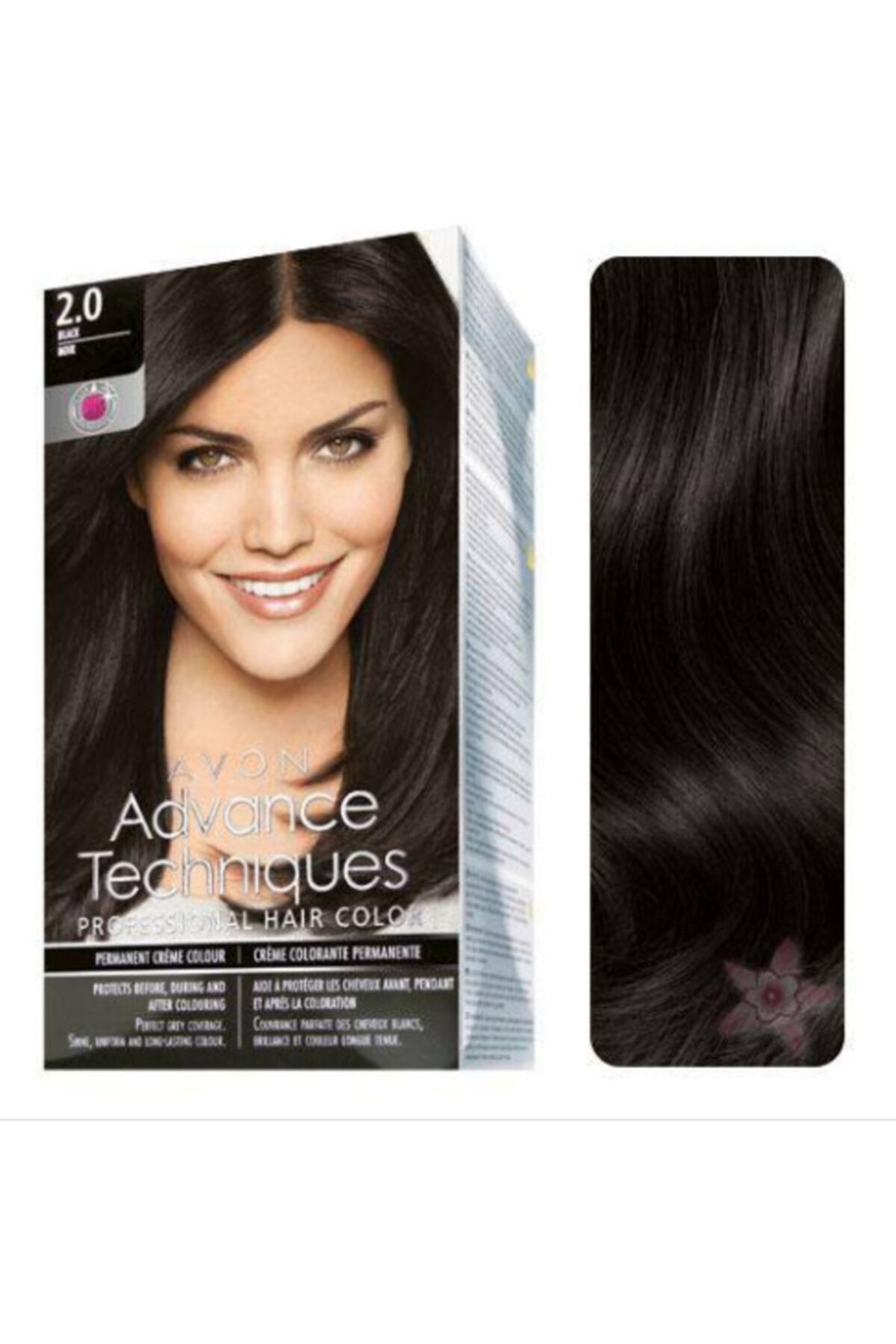 Avon Advance Techniques Sac Boyasi 2 0 Dogal Siyah Renk Yogun Trendyol